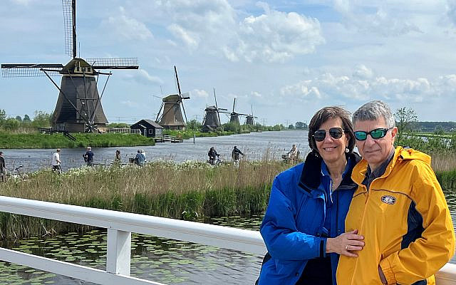 Jennifer and Victor Mizrahi review climate solutions that have lasted hundreds of years so far in Holland. Photo courtesy of JLM. Jennifer and Victor Mizrahi review climate solutions that have lasted hundreds of years so far in Holland. Photo courtesy of JLM.