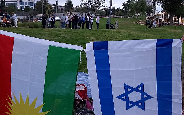 The author captured this image during the Seherane Festival in Jerusalem.