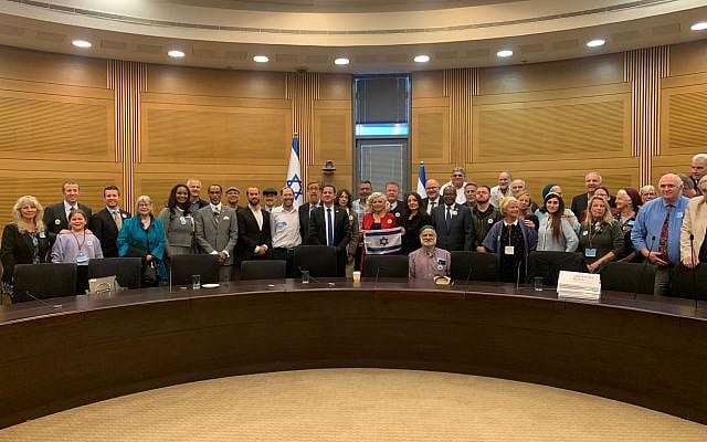 Knesset Bible Caucus. Credit: the knesset channel