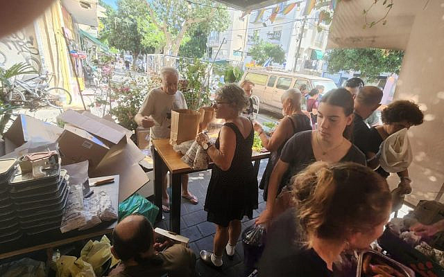 A lot is happening at once in our tiny restaurant