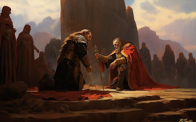 Jacob and Esau (AI image by author)