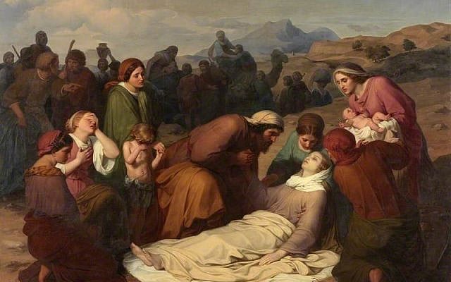 Metz, Gustav; The Death of Rachel; Sunderland Museum & Winter Gardens; http://www.artuk.org/artworks/the-death-of-rachel-35158