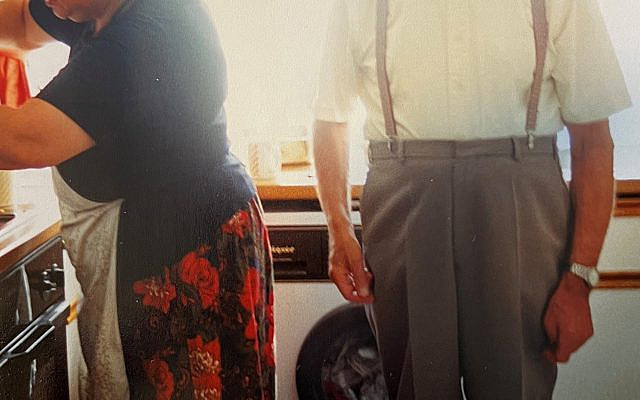 Ben and Sheila circa 1995. Photo by Rod Kersh