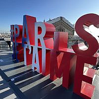 On the roof of Galerie La Fayette