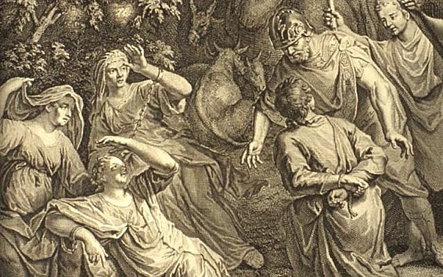 Abram Rescues Lot, the Women, and Goods, from 'Figures de la Bible', Gerard Hoet (1648–1733) and others, published by P. de Hondt in The Hague in 1728 (PD via Wikimedia) Abram Rescues Lot, the Women, and Goods, from 'Figures de la Bible', Gerard Hoet (1648–1733) and others, published by P. de Hondt in The Hague in 1728 (PD via Wikimedia)