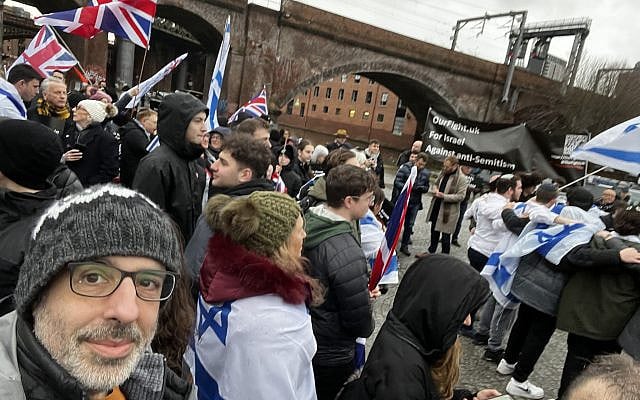 Northern March Against Antisemitism, January 21, 2024. Photo by Rod Kersh.