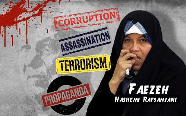 Faezeh Rafsanjani / Picture of Iranian Social Media, created by artificial intelligence, AL / Free for all platforms.