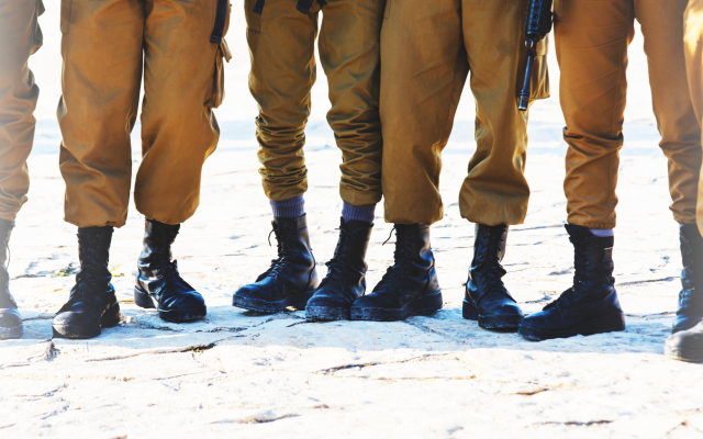 Soldiers in the IDF