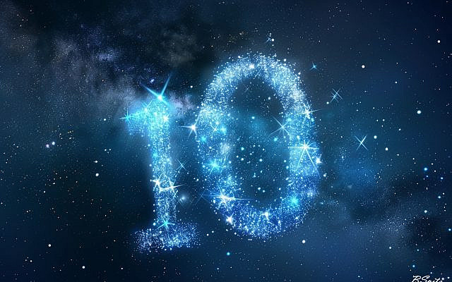 "10" (AI image by author)