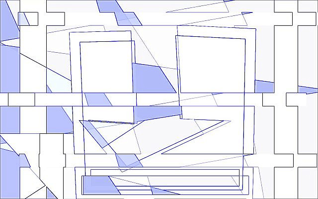 'Segmented...' - Luca M Damiani - Kiss and Arrow 2024 - www.lucadamiani-art.com