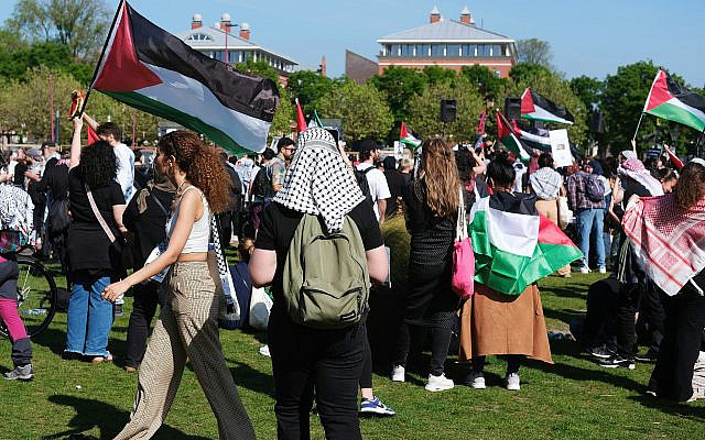 Student protest on campus /  Free to use under Unsplash License.
