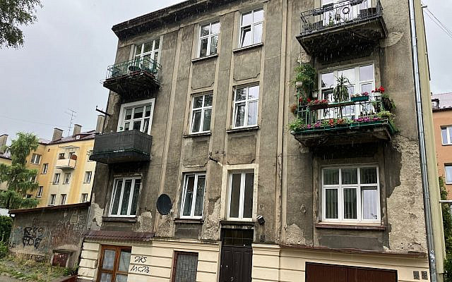 An old  house in Szpitalna street in Tarnow where my family used to live.