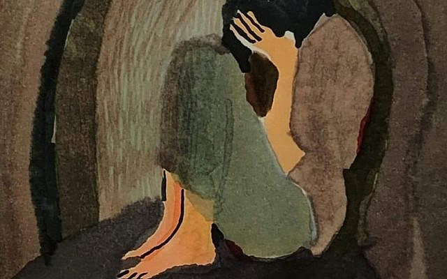 courtesy of Zeev Engelmayer:: "She is not dead only suffers"