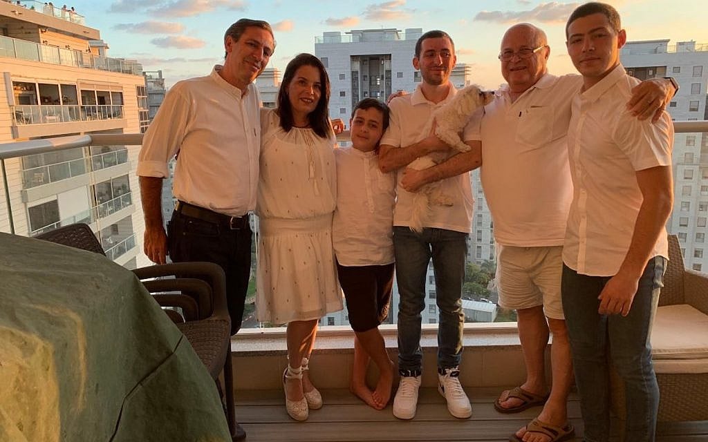 The Chen family. Itai is on the right. (Courtesy)