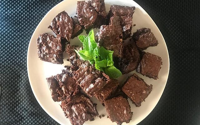 February Heart Health Month Very Chocolate Brownies recipe photo courtesy of the author.