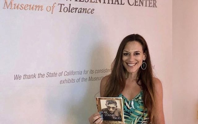 The author at the Simon Wiesenthal Center Museum of Tolerance, Los Angeles. Photo courtesy of the author. The author at the Simon Wiesenthal Center Museum of Tolerance, Los Angeles. Photo courtesy of the author.