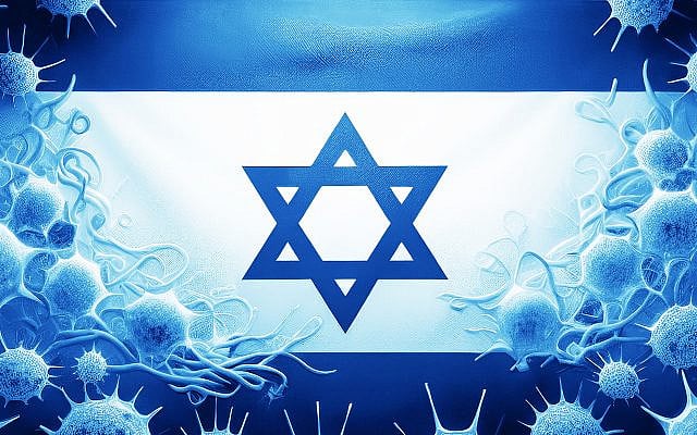 Visual metaphor: autoimmune disorder of Israeli democracy; created via the AI Ps Adobe. Credit: Sagit Alkobi Fishman Visual metaphor: autoimmune disorder of Israeli democracy; created via the AI Ps Adobe. Credit: Sagit Alkobi Fishman