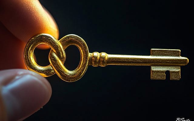 "Key to Eternity" (AI image by author)
