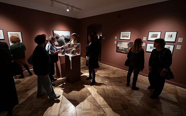 Opening of the YIVO commemorating exhibition in Vilnius, Lithuania. March 2025. (C) Gintare Grigenaite, LDNM. Opening of the YIVO commemorating exhibition in Vilnius, Lithuania. March 2025. (C) Gintare Grigenaite, LDNM.