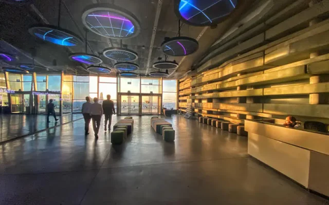 Peres Center entrance. (Peres Center)