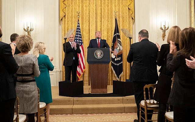Peace to Prosperity Framework Press Conference (Image Credit: White House)