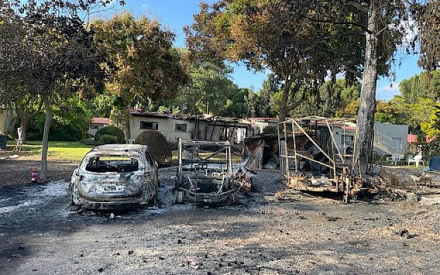 Burned-out cars and destroyed homes—Gal captured this photo months after Hamas terrorists ravaged his kibbutz, a haunting reminder of the devastation left behind. Burned-out cars and destroyed homes—Gal captured this photo months after Hamas terrorists ravaged his kibbutz, a haunting reminder of the devastation left behind.