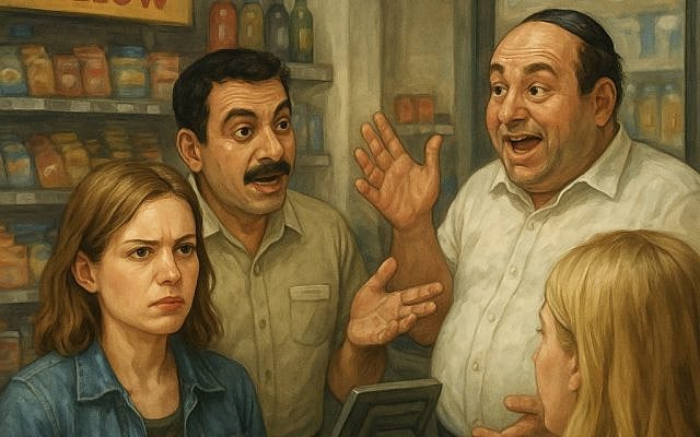 The Blogs: What two Borats at a gas station in Jerusalem taught me about hope