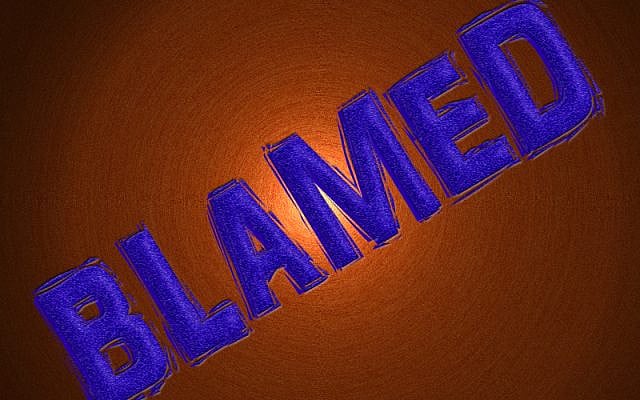 BLAMED.  Image by Audrey N. Glickman, used with permission.