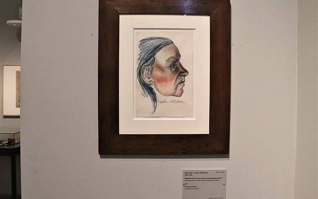 The photo shows one of Elfriede Lohse-Wächtler's Friedrichsberger Köpfe, which is part of the permanent collection at the Prinzhorn Collection in Heidelberg. Photo: Simone Suzanne Kussatz / ARETE. The photo shows one of Elfriede Lohse-Wächtler's Friedrichsberger Köpfe, which is part of the permanent collection at the Prinzhorn Collection in Heidelberg. Photo: Simone Suzanne Kussatz / ARETE.