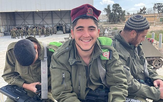 Staff Sergeant Segev Schwartz who was killed on October 7th