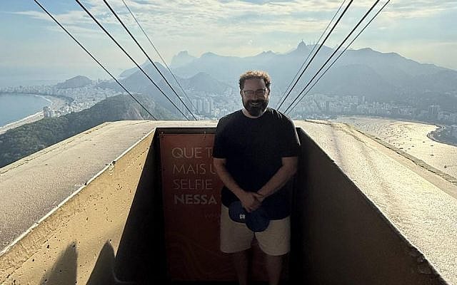 Hillel Neuer in Rio de Janeiro, April 2025.
Photo credit: Marcia Kelner Polisuk