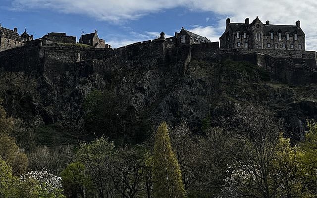 Edinburgh Castle. Photo by Rod Kersh, April 2025.