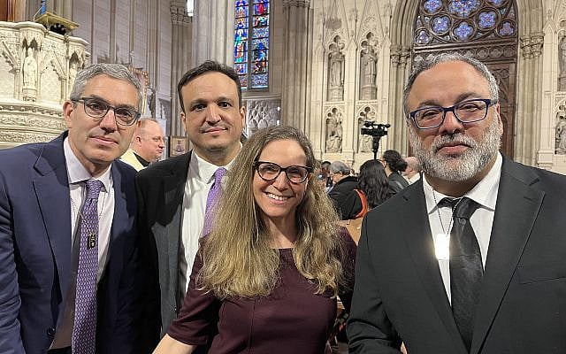 Rabbi Elliot Cosgrove, Rabbi Dave Levy, Rabbi Rachel Ain, Rabbi Menachem Creditor (credit: Creditor)