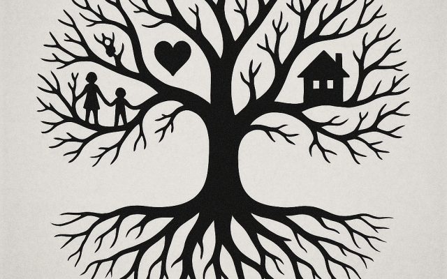 Illustrative: Chosen family tree.