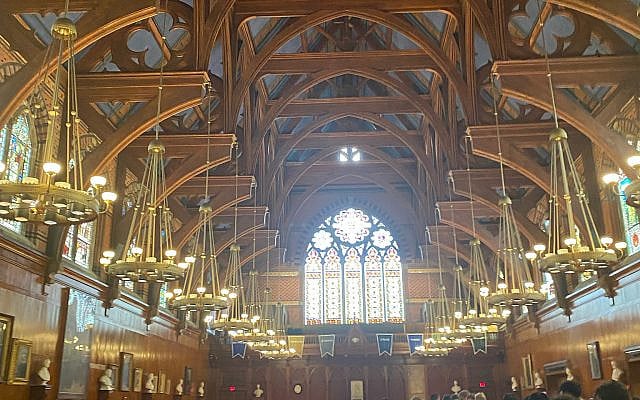 Harvard's Annenberg Dining Hall. (courtesy)