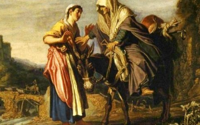 Ruth and Naomi - Pieter Lastman (1614) - Getty Images.