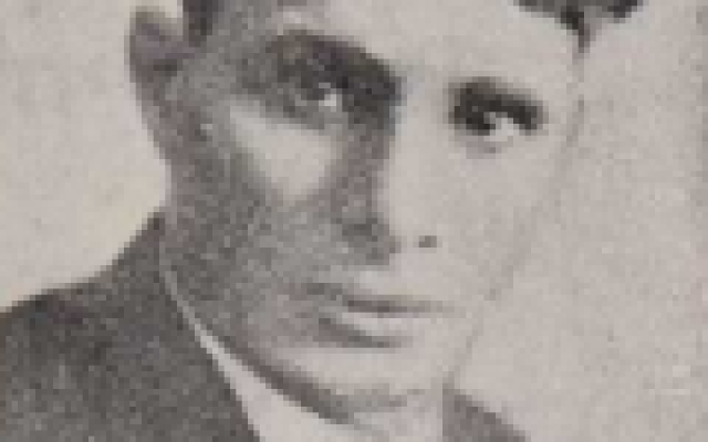 Nissim Dorani, driver for the Co-op Mit-an Company, murdered on January 26, 1938, while delivering supplies to Jerusalem. His words live on: "A man like me — a Beitari — will never be intimidated by danger." (Courtesy Levinsky)