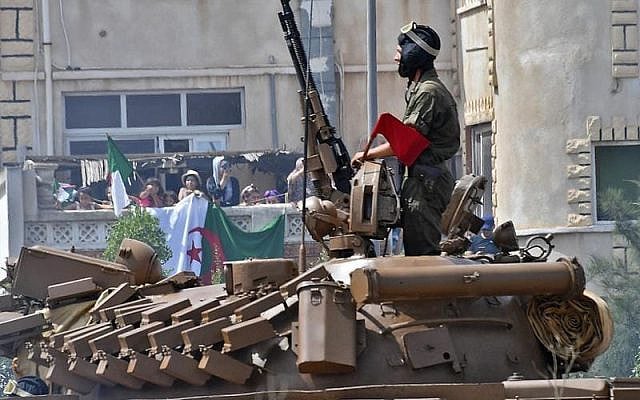 In Algiers, during the 60th anniversary of Algeria's independence on July 5, 2022.
RYAD KRAMDI / AFP