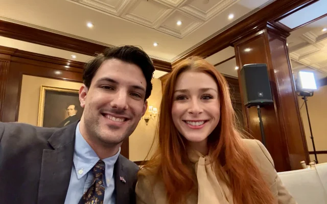 Yaron and Sarah. Photo from the Milgrim Family.