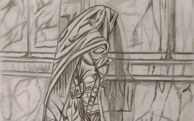The writer recently created a sketch that reflects current themes in Israeli society and religion.