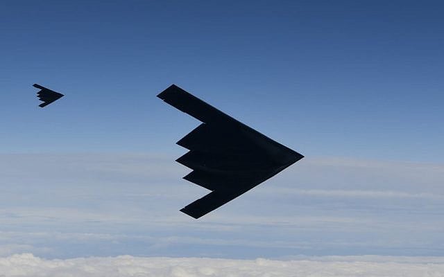The B-2 Spirits are the greatest masterpiece Northrop Grumman has ever created. (US Dept. of Defense/.gov)