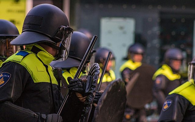 Photo by Ben koorengevel Unsplash Free License. 
The Netherlands Police