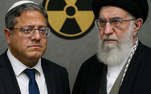 Ben Gvir_Khamenei and the_Nuclear threat