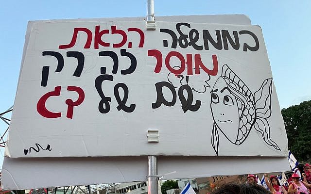 In this government Mousar (Morals) is a only a name of a fish (Stone bass is moussar in Hebrew), my photo In this government Mousar (Morals) is a only a name of a fish (Stone bass is moussar in Hebrew), my photo
