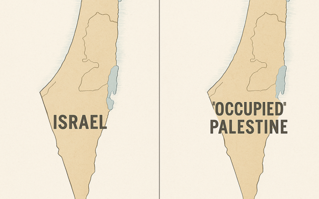 A Side-by-Side Map of Meaning: Reality vs. Ziophobe Lexicon — a world where “justice” means erasure, “resistance” means terror, and every word is a trap. One lexicon reveals truth; the other rewrites it. Image © Ivan Bassov, 2025. Licensed under CC0 (public domain dedication).