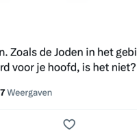 Posted: 7 April 2025

Translation:
“The desire to dominate. Like the Jews in the region around Israel? You really are blind, aren’t you?”
