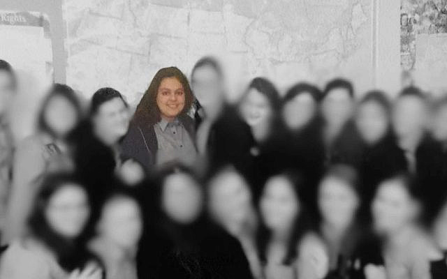 Ruthie in high school. Photo courtesy of the author.