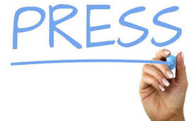 Photo Credits:  https://www.thebluediamondgallery.com/handwriting/p/press.html
The picture below related to the word Press is licensed by R M Media Ltd under a Creative Commons Attribution-