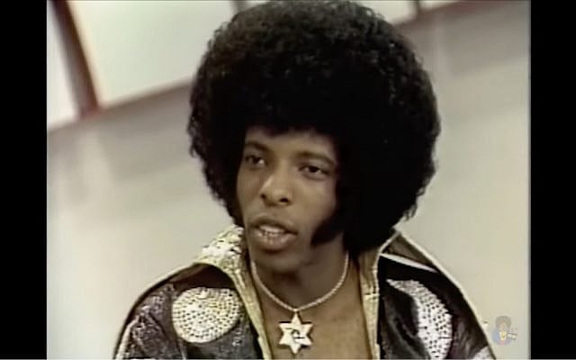 Sly Stone on The Mike Douglas Show, 1974 (Screenshot)