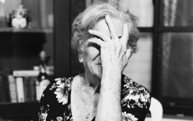 Great-grandmother 97 in her home at Tirat HaCarmel